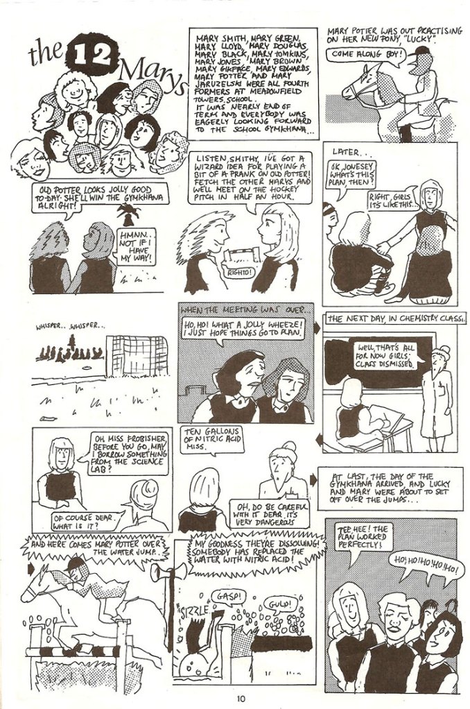 Gakbag comic Ireland 12marys