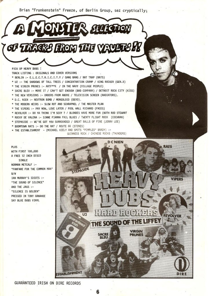 heat spoof irish compilation album