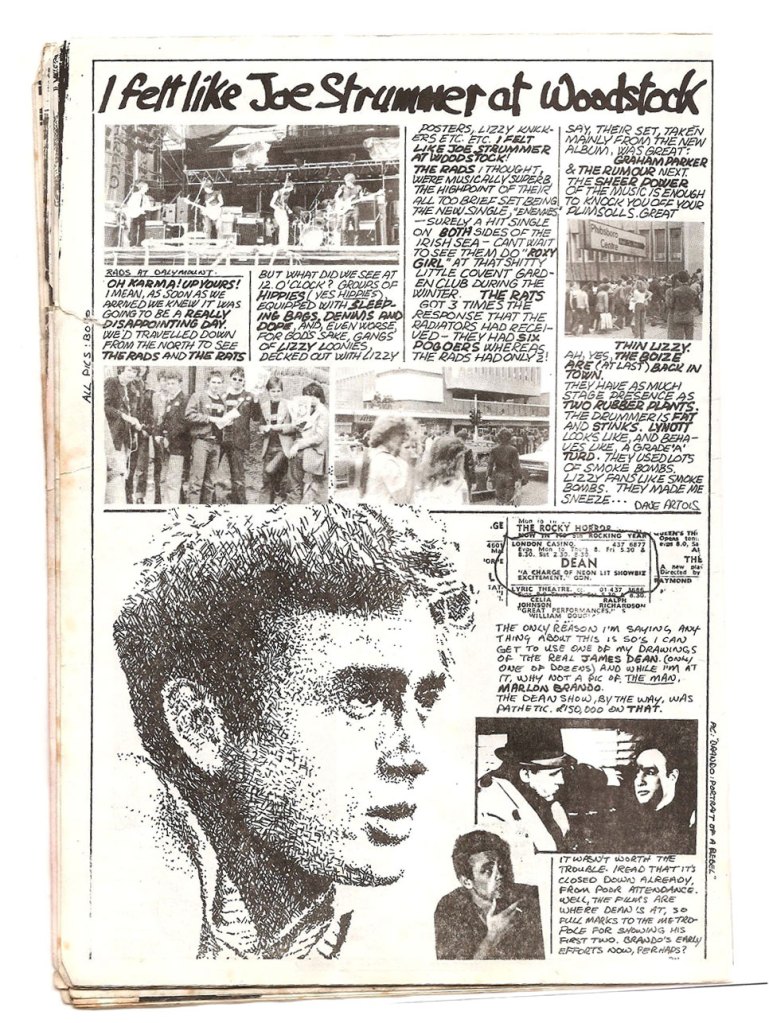 heat magazine dalymount thin lizzy rads rats james dean