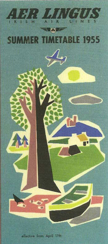 1955 aer lingus timetable