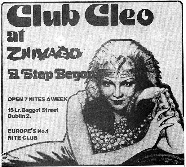 club cleo zhivago dublin 2 nightclub