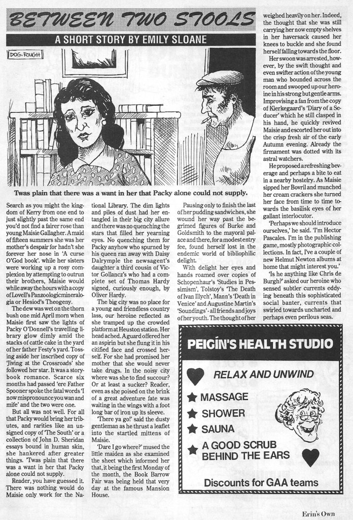 Erin's Own - Yellow Press - Ireland's Own parody page4