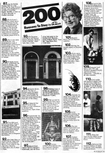 in dublin magazine march 1984 200 reasons to stay in dublin 87_113 in dublin magazine march 1984 200 reasons to stay in dublin 87_113