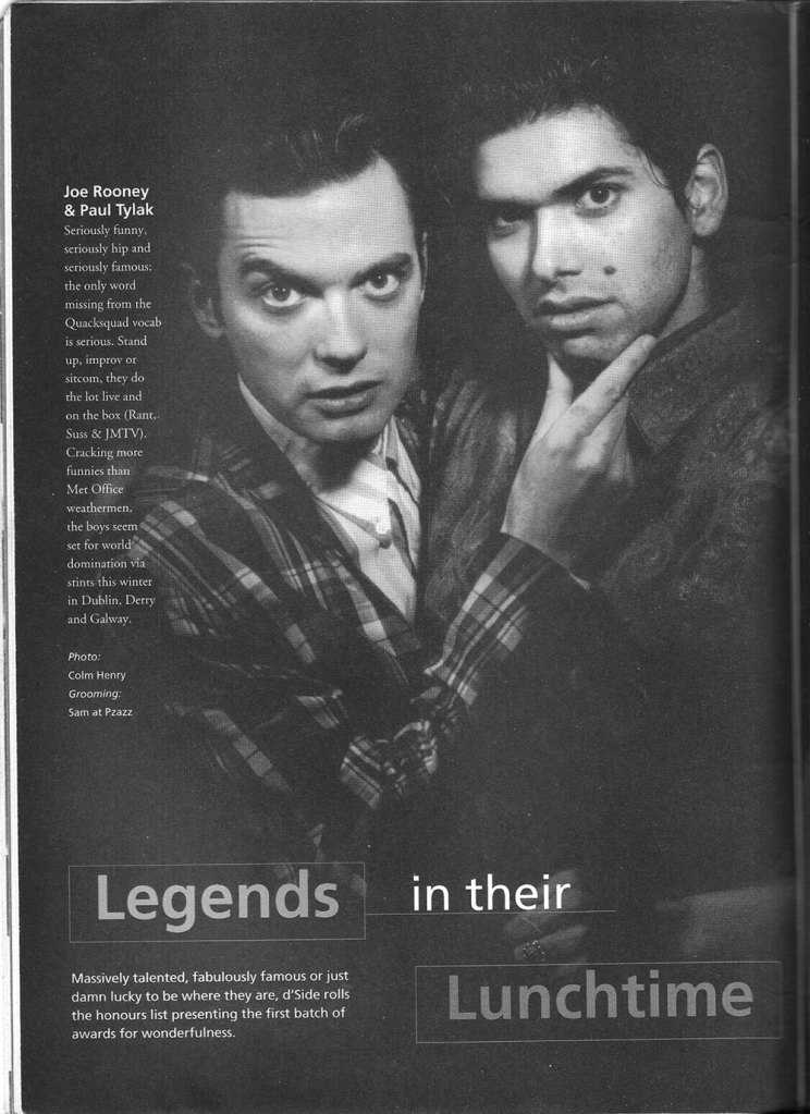 d'Side dSide 1993 Dublin Ireland Style magazine joe rooney paul tylak