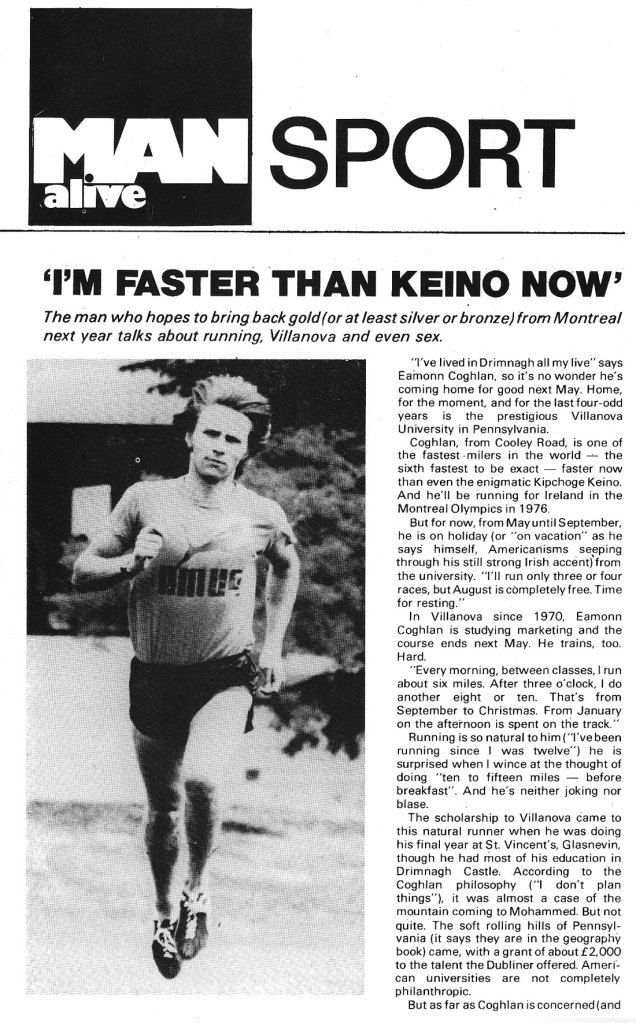 eamonn coghlan 1975 man alive sport