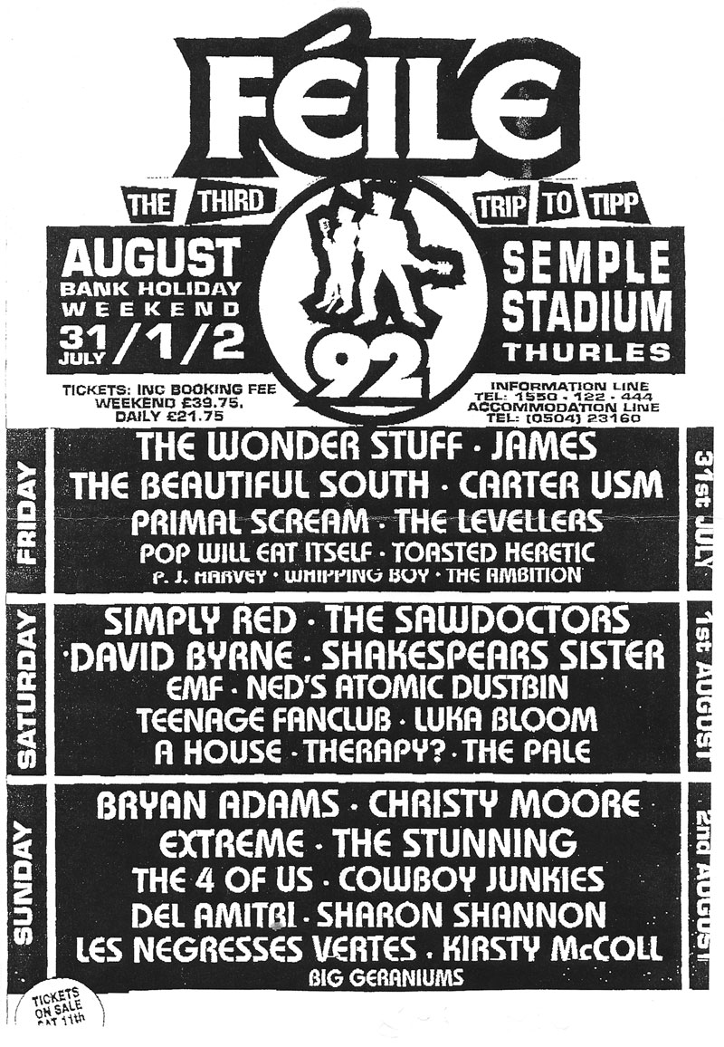 feile 1992 trip to tipp