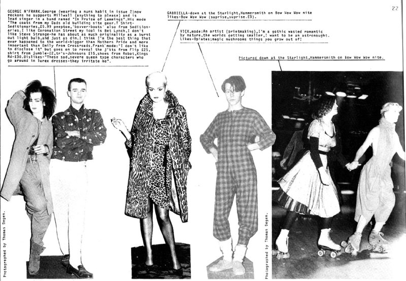 boy george in street style i-d id magazine 1981