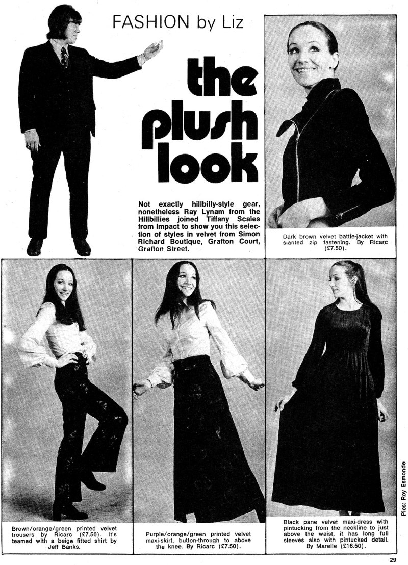 new spotlight mag ireland January 1972 fashion