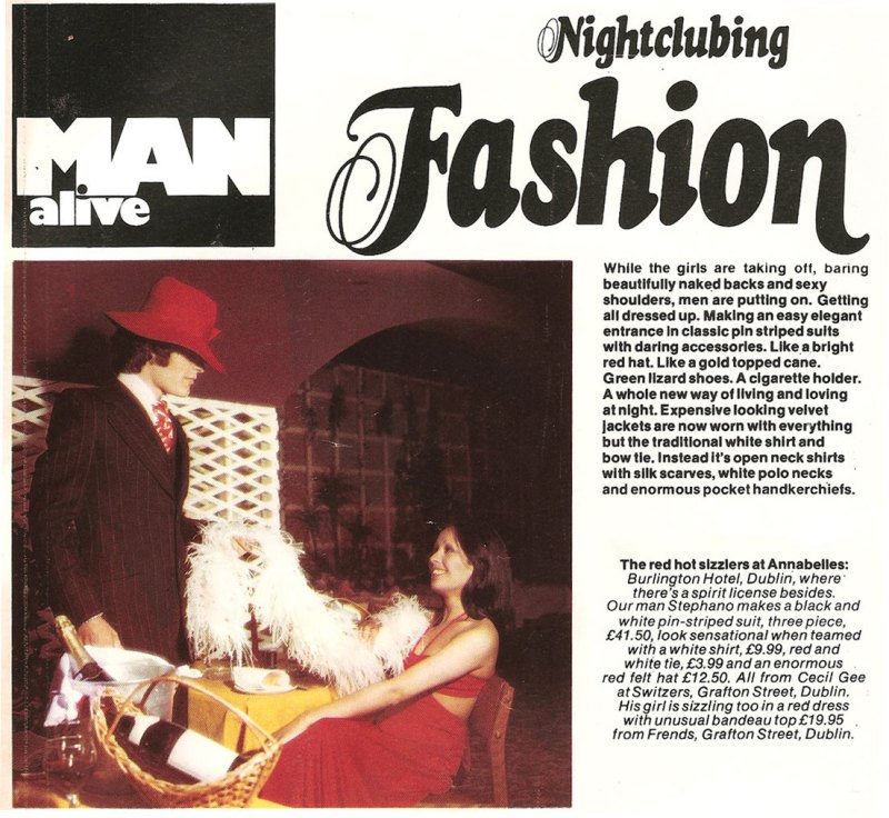 fashion annabells nightclub burlington hotel 1974