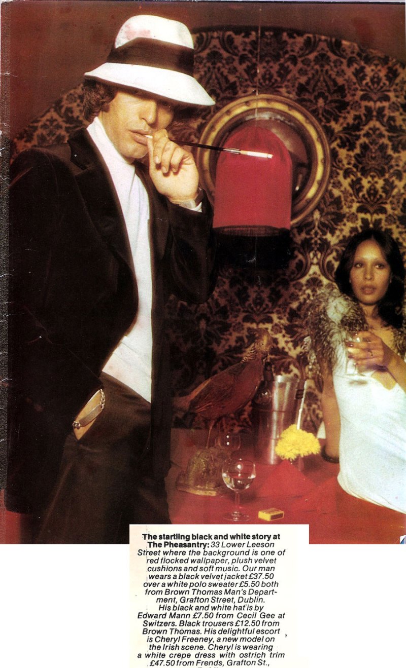 fashion pheasantry nightclub leeson st dublin 1974