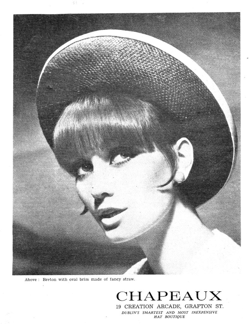 grafton st dublin 1966 chapeaux