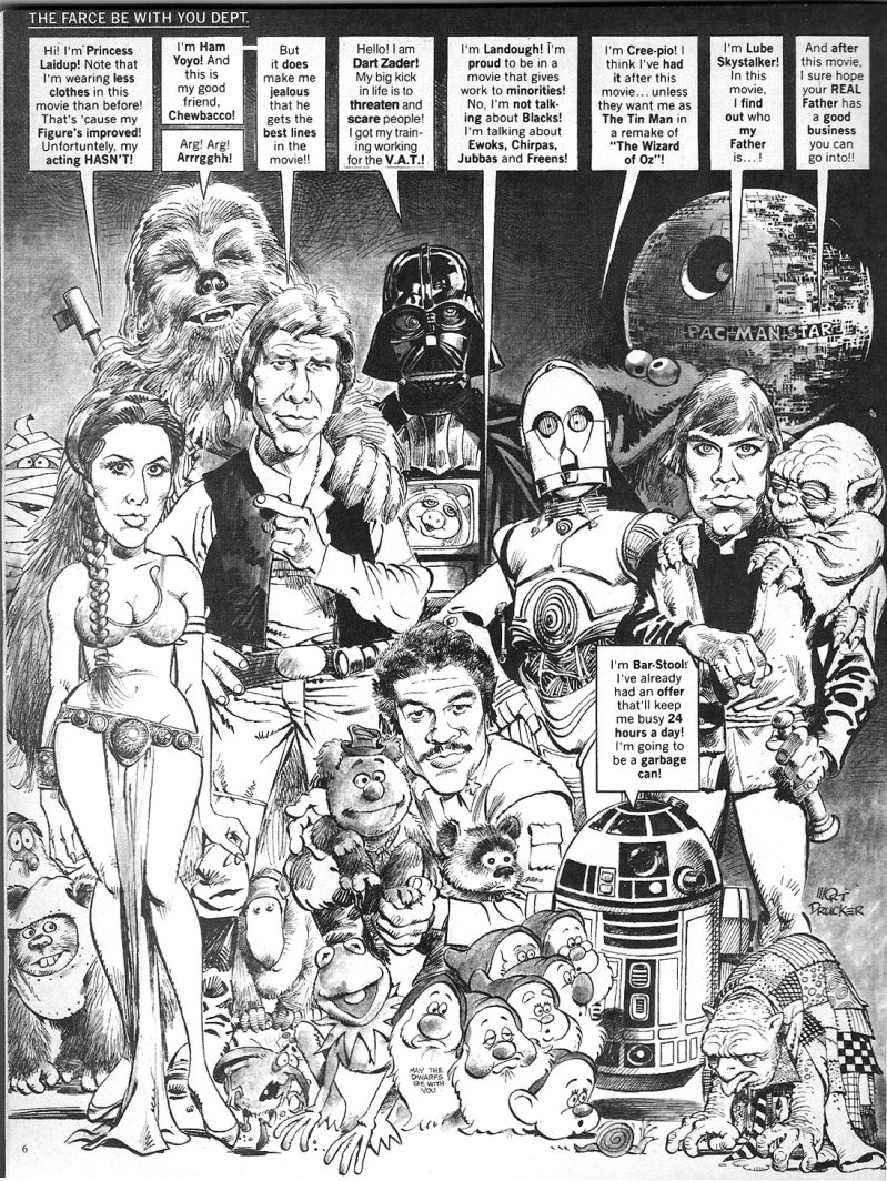 mad star wars cover 259 nov 1983 return of the jedi