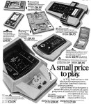 hand held electronic games