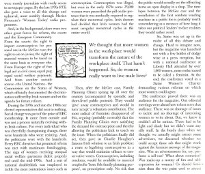 Pat Brennan page 2 Magill 2000 retrospective on Status Magazine 1981