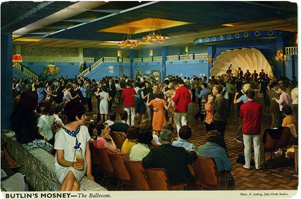 postcard butlins mosney 