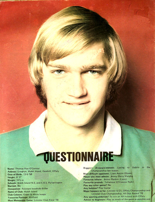 thomas pius oconnor our boys 1979 offaly