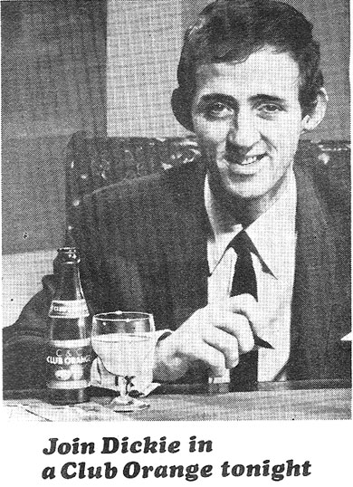 club orange dickie rock 1966