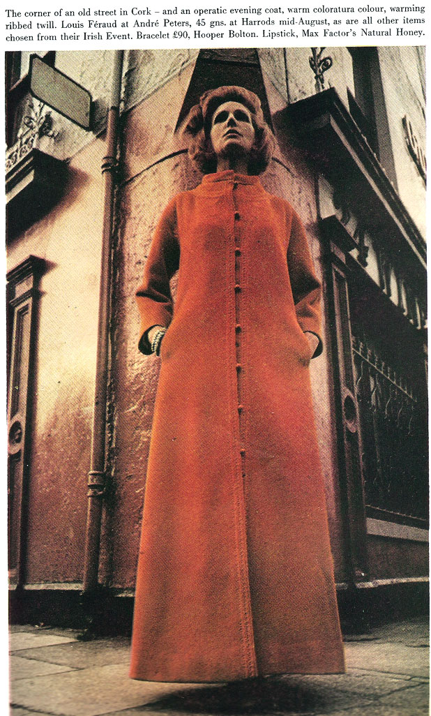 Harpers Bazaar August 1965 cork-corner