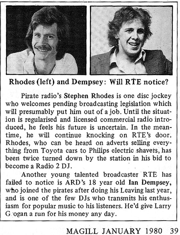 Ian dempsey magill 1980