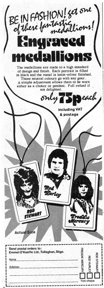 engraved-medallions sligo 1976