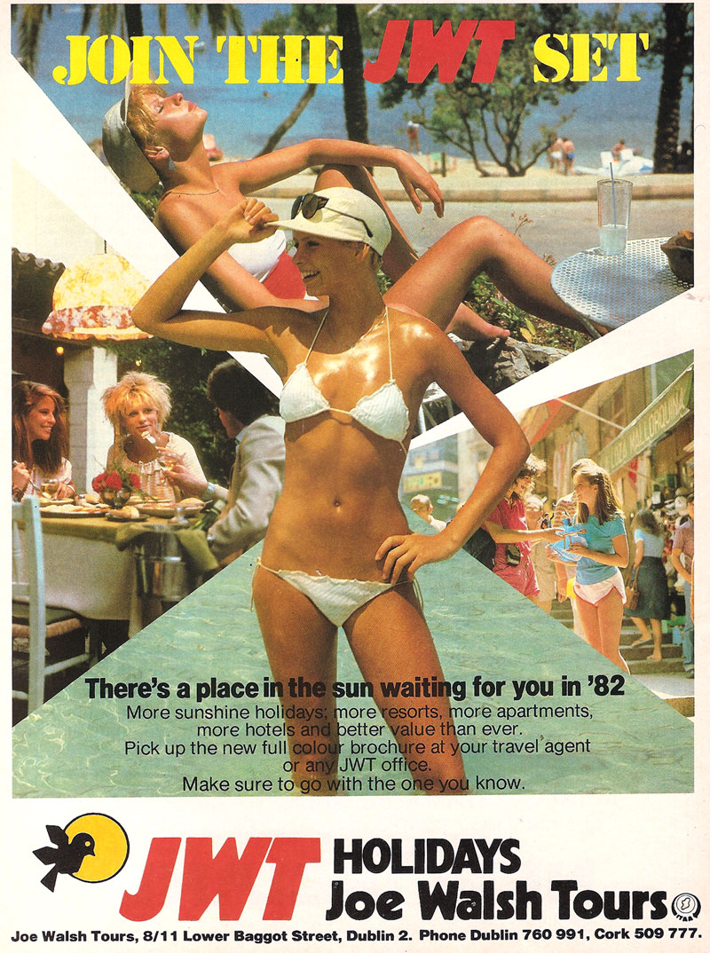 jwt joe walsh tours 1982 advert