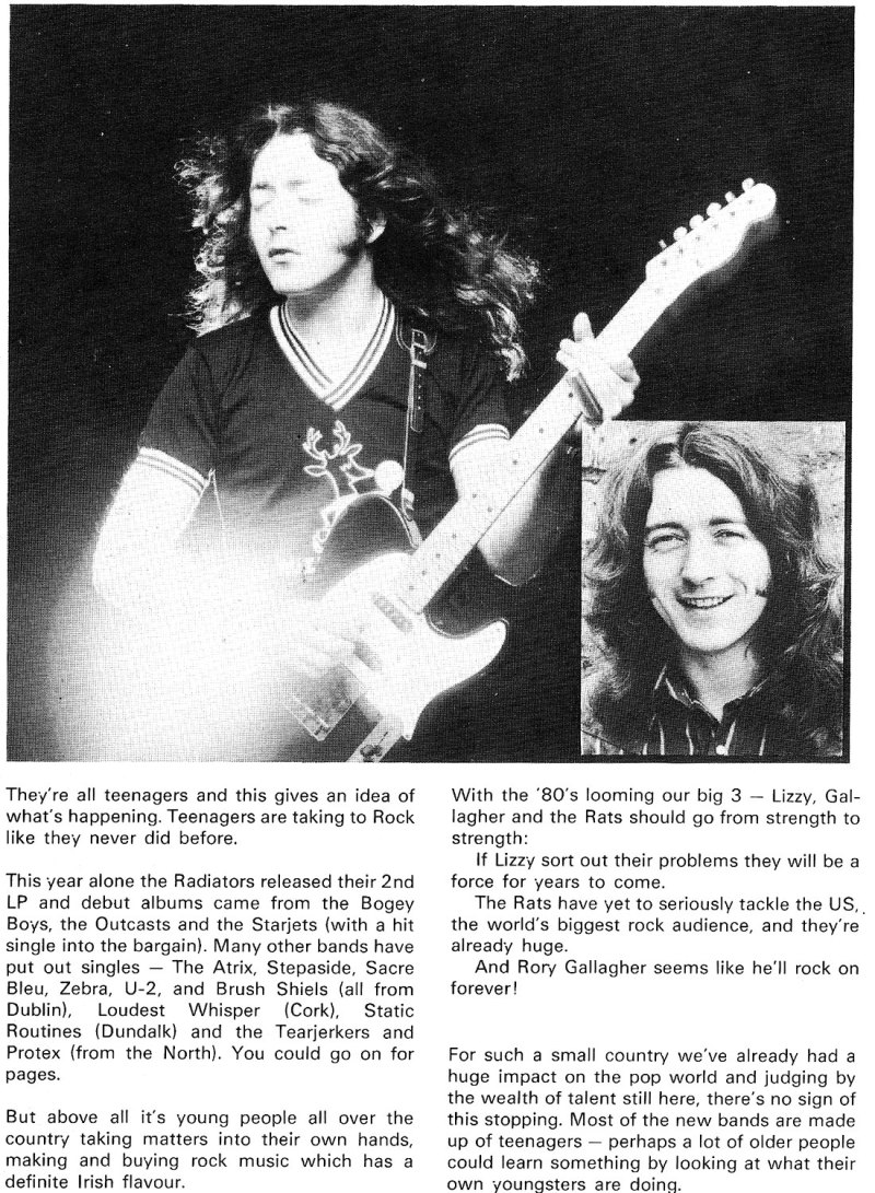  Ian Wilson youngline 1980 rory gallagher