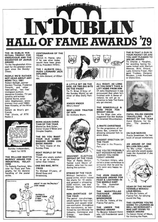1979 hall of fame in dublin