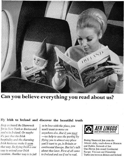 Bord Failte Ireland of the 1965 Brand New Retro