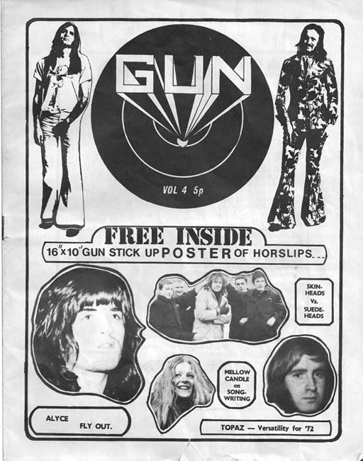 cover gun dublin pop prog 1972