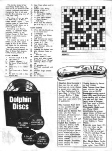 crossword dublin  dolphin discs mag gun 1972