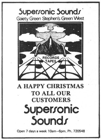 supersonic sounds dublin 1979 record shop