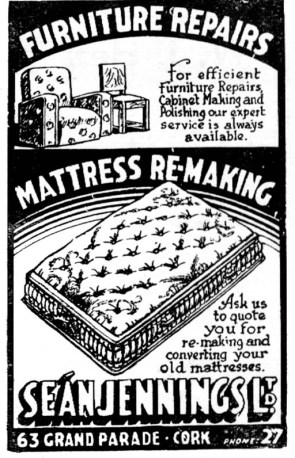 bed mattress cork 1950 sean jennings