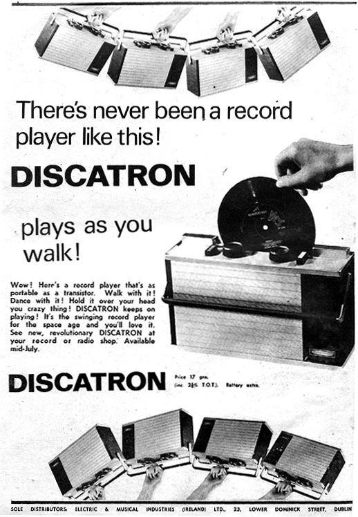 discatron_1966_dublin record player portable