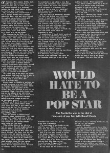 george best new spotlight 1970 article interview