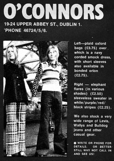 oconnors jeans shop dublin upper abbey st 1971