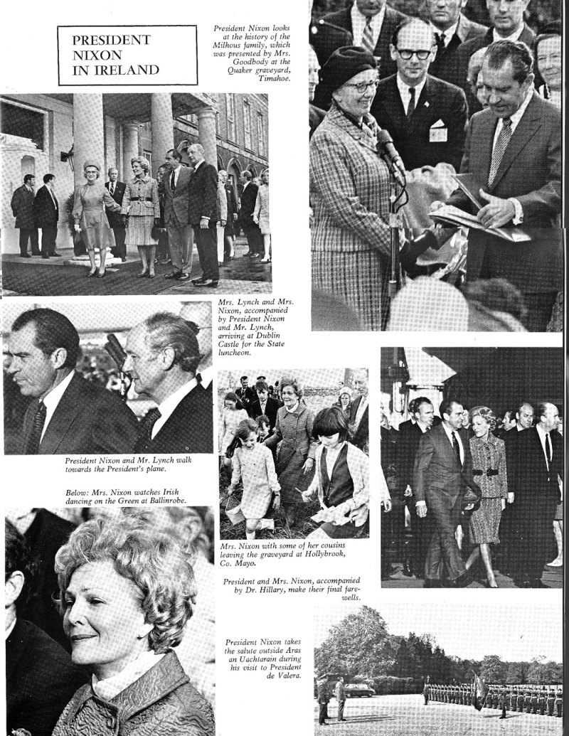 nixon in Ireland 1970