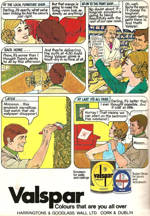 valspar advert 1970