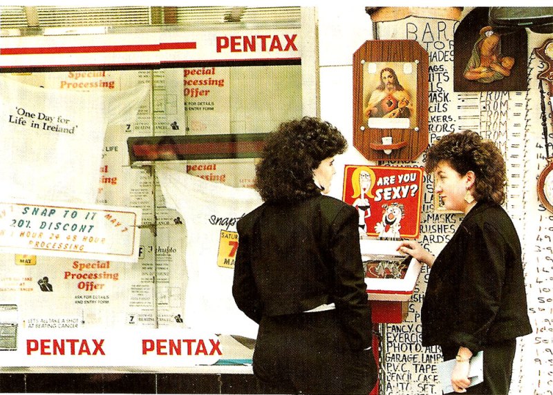 shop st galway may 7 1988 photo by peter a harkin