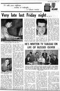 review of first late late show 1962