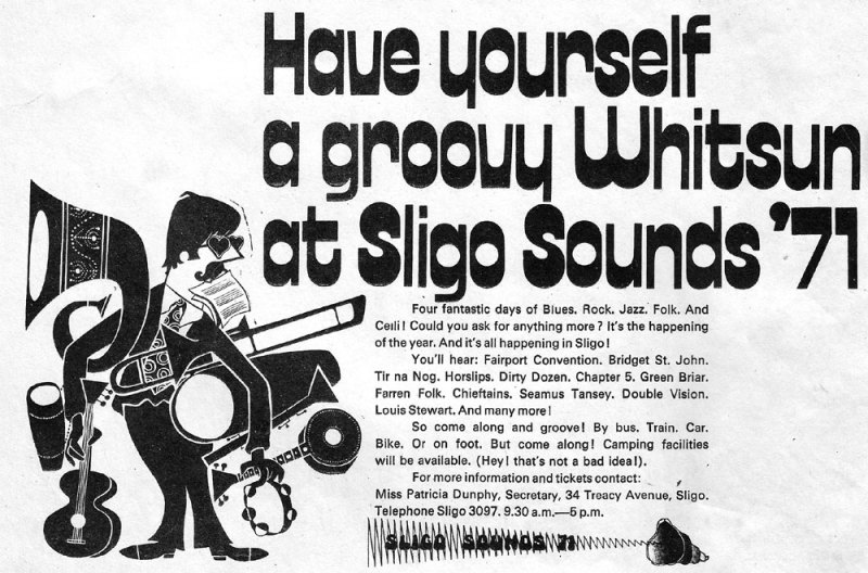 sligo sounds festival whit sunday 1971