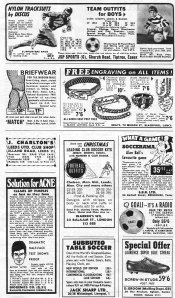 adverts from goal mag