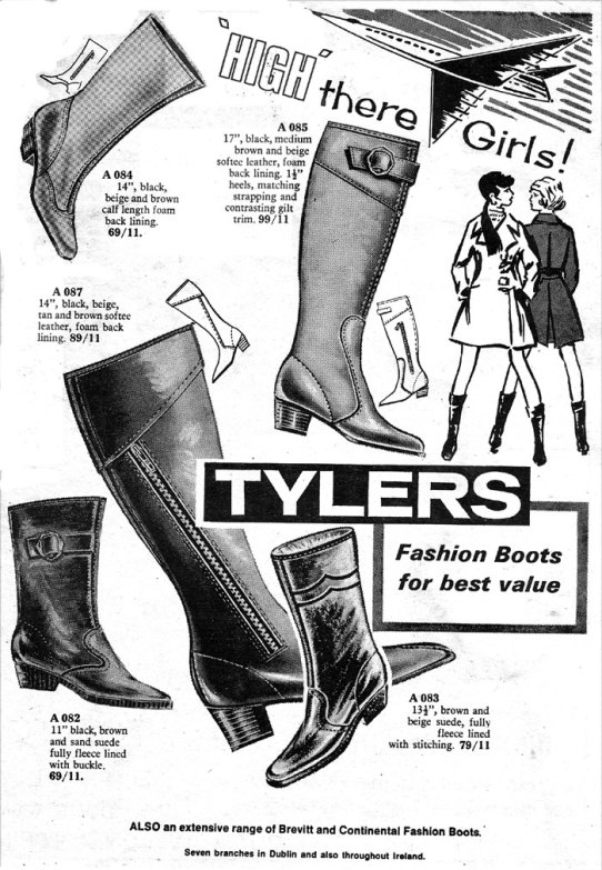 tylers shoes ireland 1969