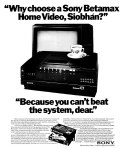 betamax video advert ireland 1982