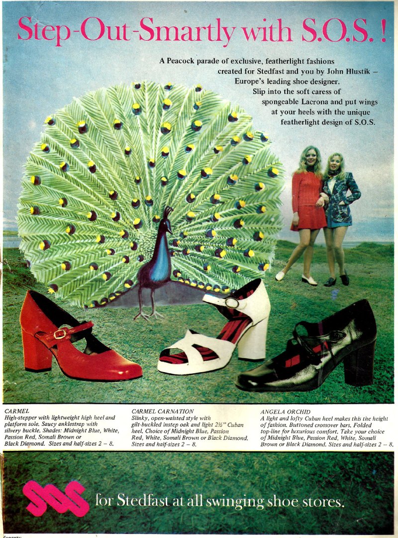 advert stedfast-shoes carrickmacross co monaghan 1972