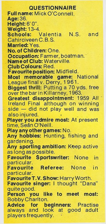 mick-oconnell-kerry-questionnaire