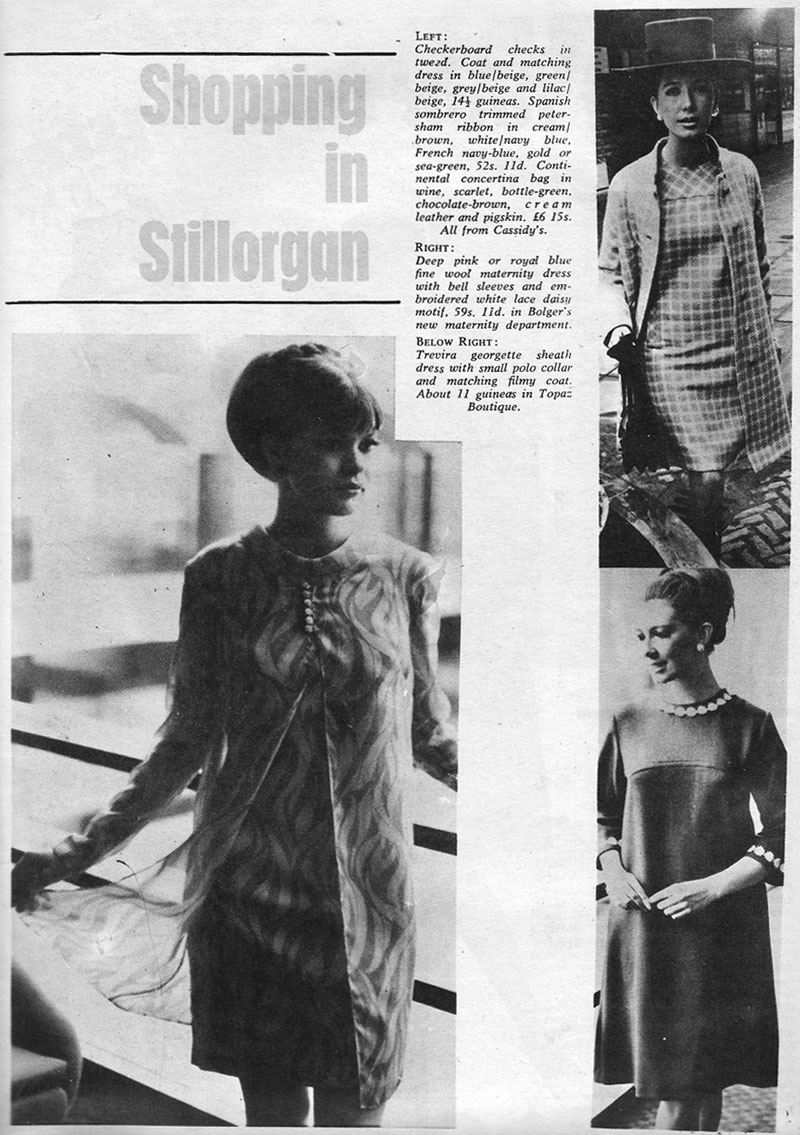 shopping fashion stillorgan 1967