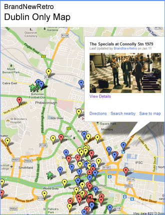 BrandNewRetro Dublin Only Map