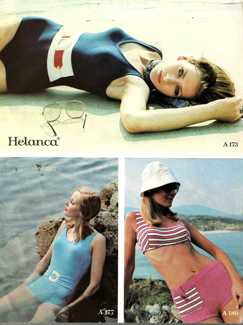 helanca sunbeam beachwear 1971 caherdaniel kerry