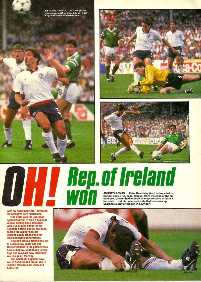 ireland v england uefa 1988 stuttgart shoot page2