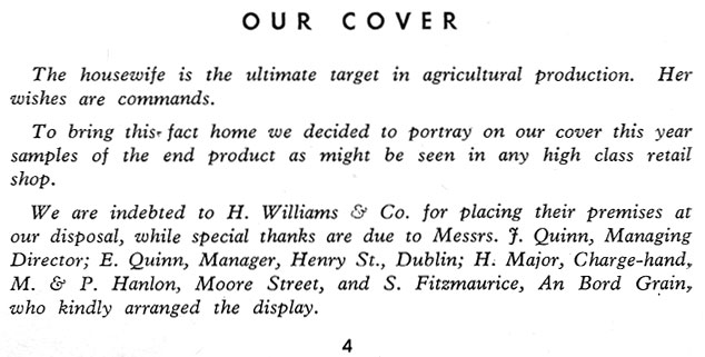 NFA 1961 Yearbook about the cover